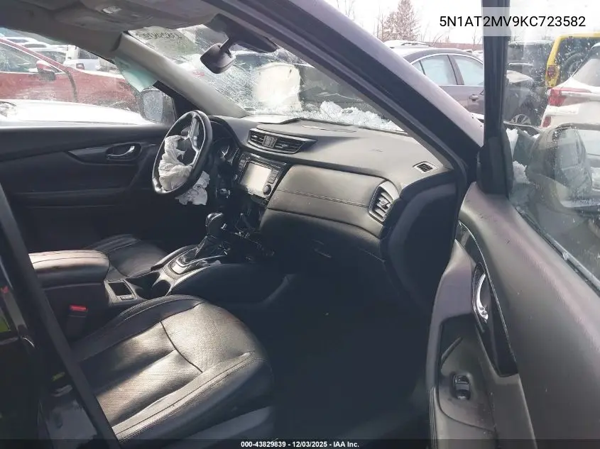 5N1AT2MV9KC723582 2019 Nissan Rogue Sl