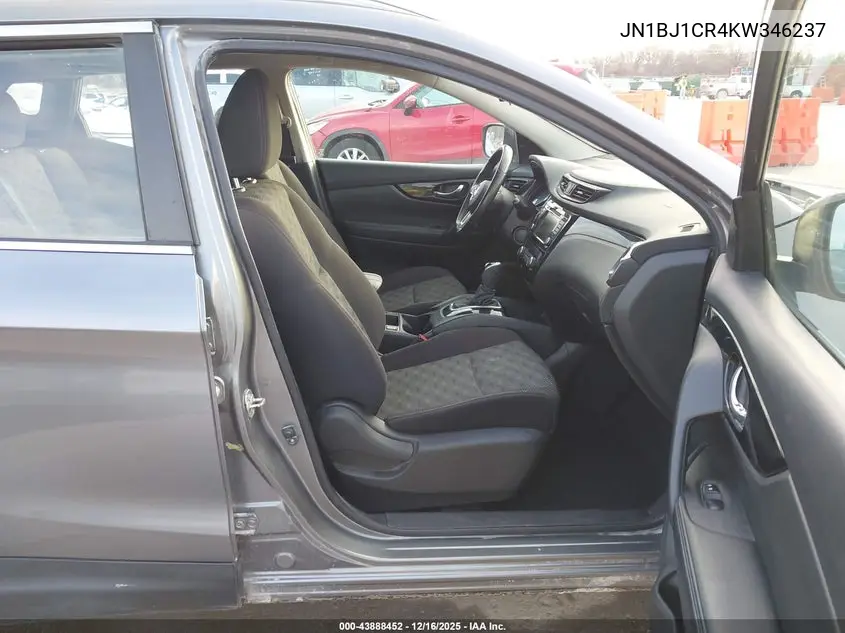 JN1BJ1CR4KW346237 2019 Nissan Rogue Sport Sv