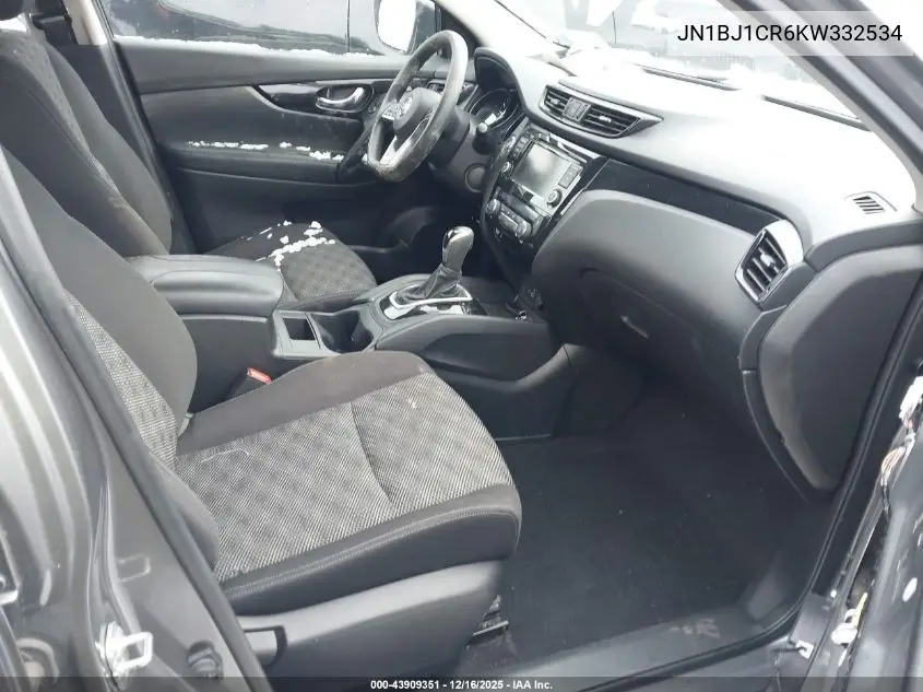 JN1BJ1CR6KW332534 2019 Nissan Rogue Sport Sv