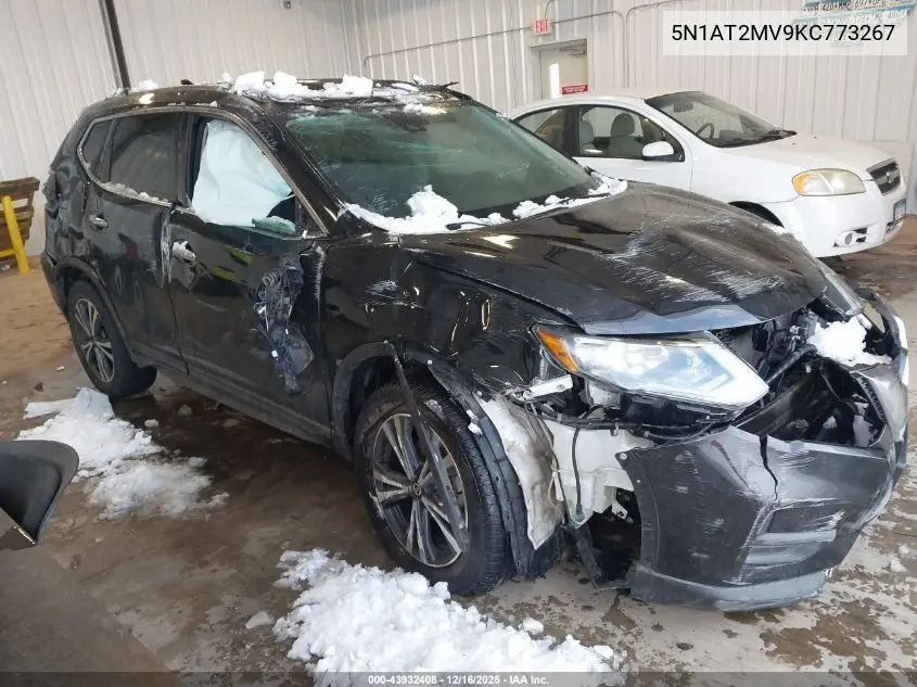 5N1AT2MV9KC773267 2019 Nissan Rogue Sv