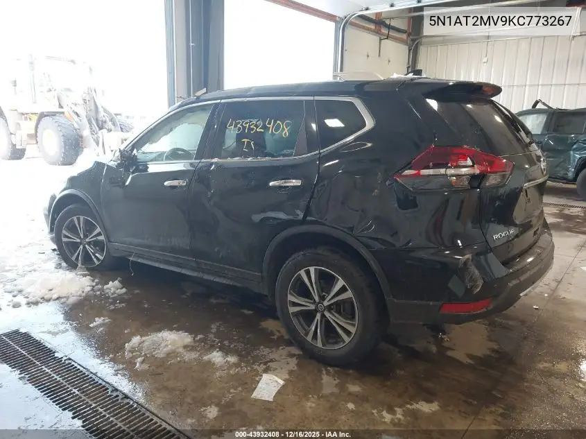 5N1AT2MV9KC773267 2019 Nissan Rogue Sv