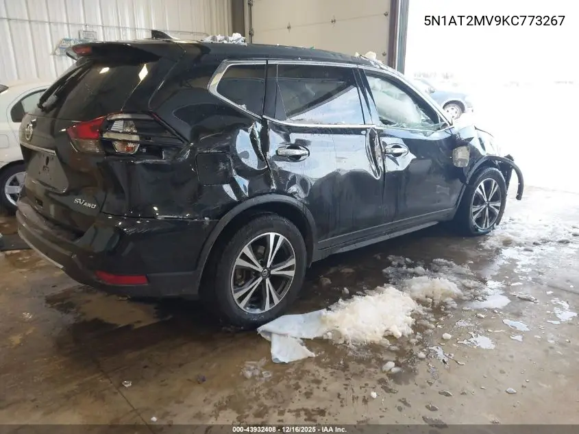 5N1AT2MV9KC773267 2019 Nissan Rogue Sv