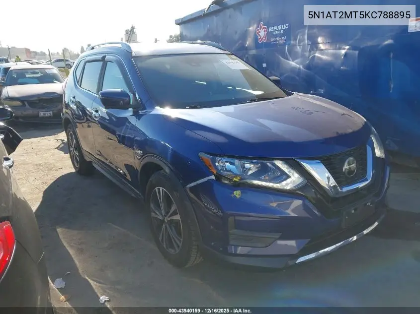 5N1AT2MT5KC788895 2019 Nissan Rogue Sv