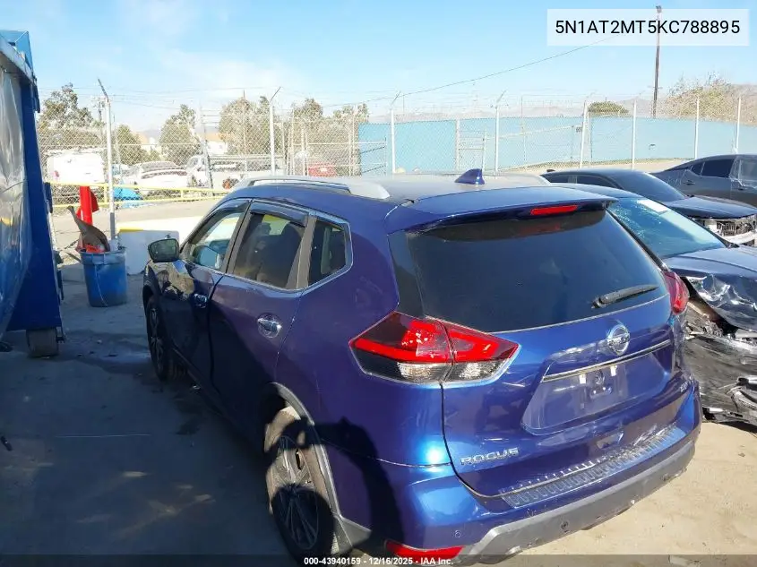 5N1AT2MT5KC788895 2019 Nissan Rogue Sv