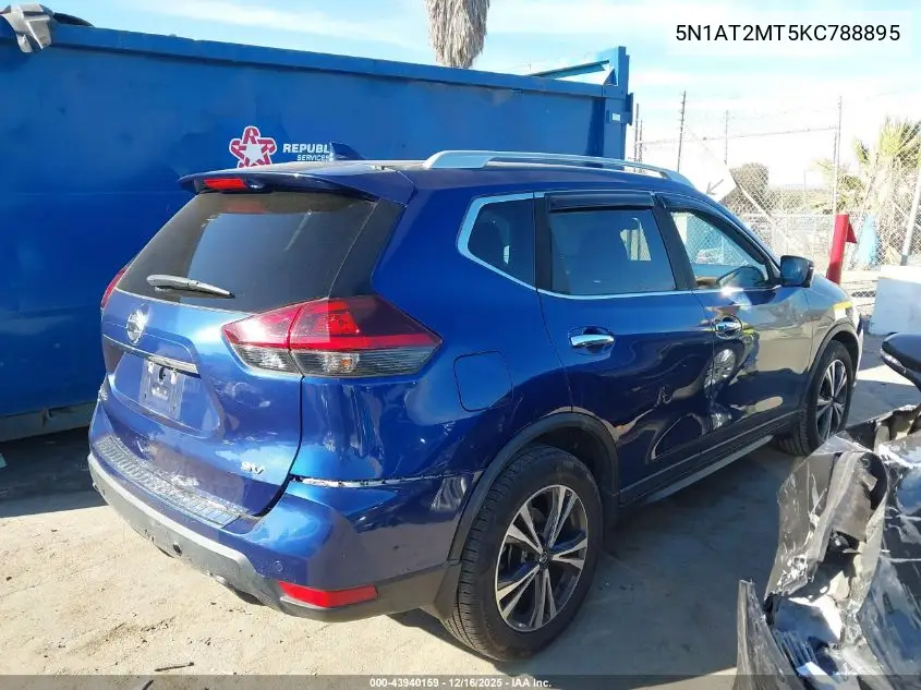 5N1AT2MT5KC788895 2019 Nissan Rogue Sv