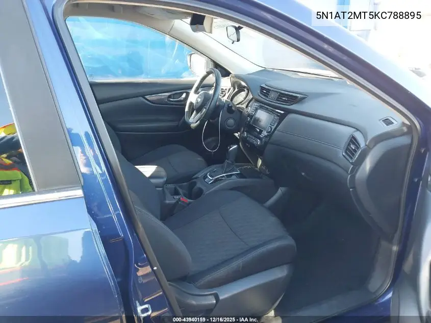 5N1AT2MT5KC788895 2019 Nissan Rogue Sv