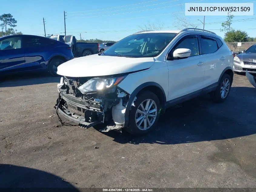 JN1BJ1CP1KW521509 2019 Nissan Rogue Sport Sv
