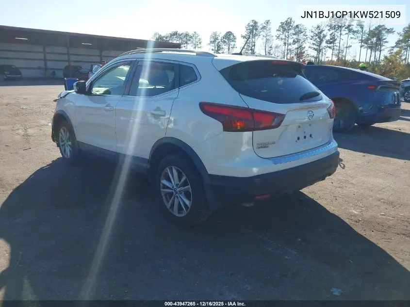 JN1BJ1CP1KW521509 2019 Nissan Rogue Sport Sv