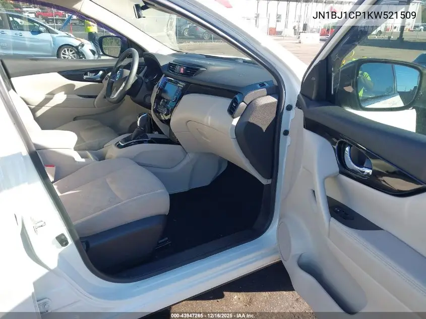 JN1BJ1CP1KW521509 2019 Nissan Rogue Sport Sv