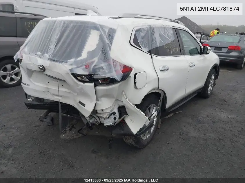 5N1AT2MT4LC781874 2020 Nissan Rogue S/Sl/Sv