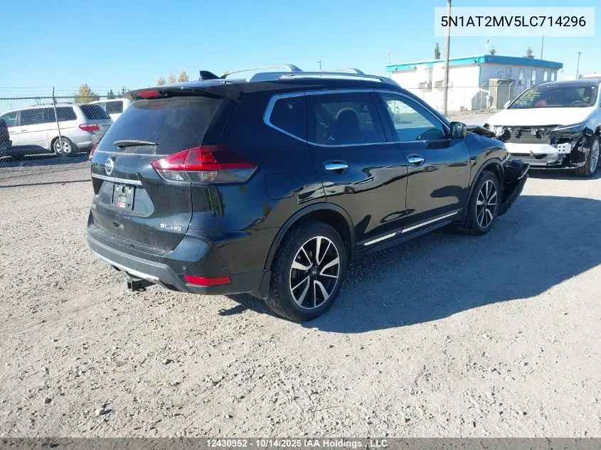 5N1AT2MV5LC714296 2020 Nissan Rogue S/Sl/Sv
