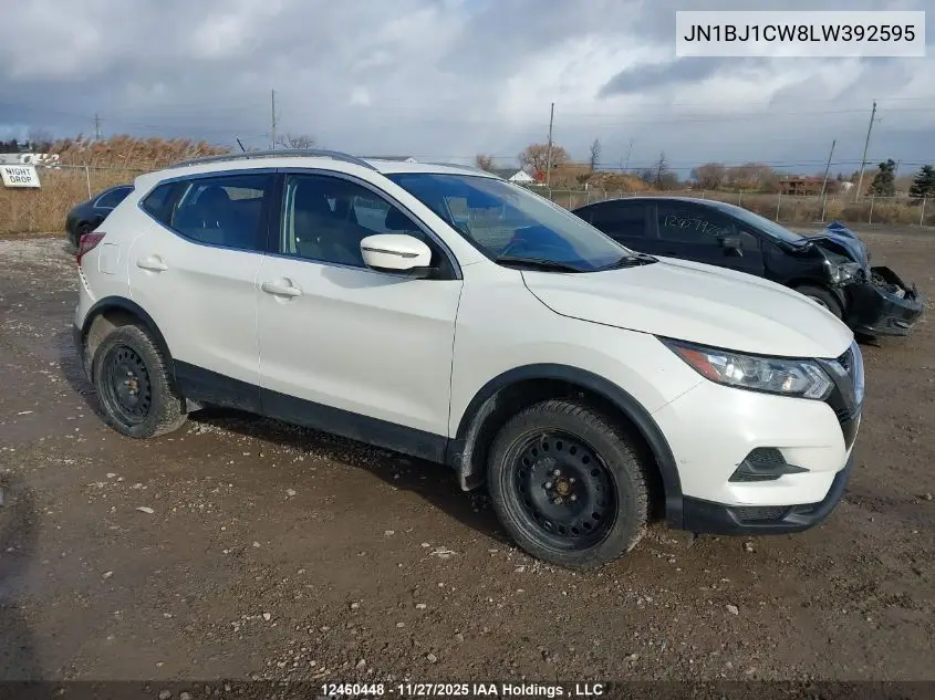 JN1BJ1CW8LW392595 2020 Nissan Rogue Sport S/Sv/Sl