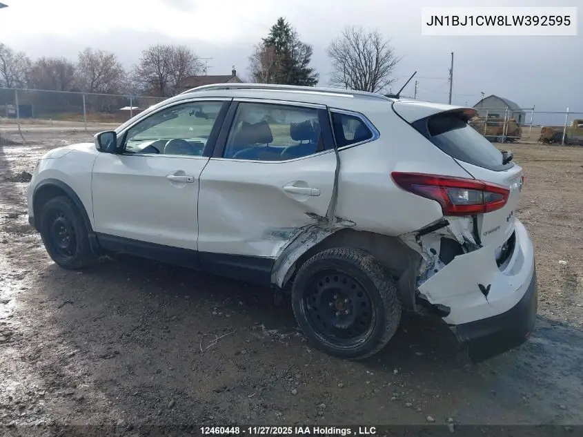 JN1BJ1CW8LW392595 2020 Nissan Rogue Sport S/Sv/Sl