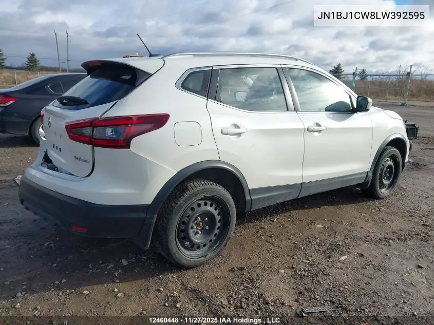 JN1BJ1CW8LW392595 2020 Nissan Rogue Sport S/Sv/Sl