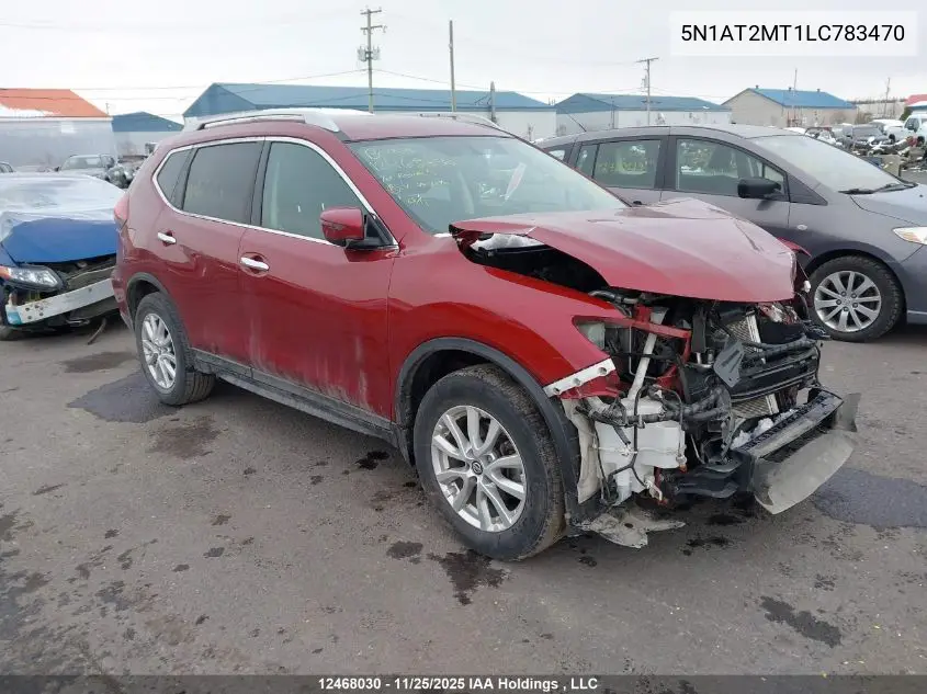 5N1AT2MT1LC783470 2020 Nissan Rogue S
