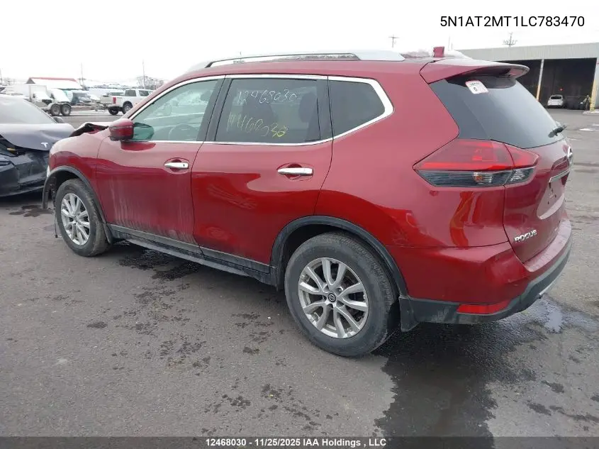 5N1AT2MT1LC783470 2020 Nissan Rogue S