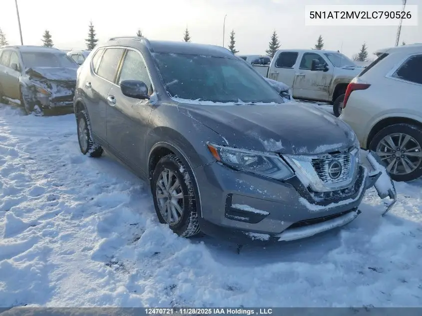 5N1AT2MV2LC790526 2020 Nissan Rogue S/Sl/Sv