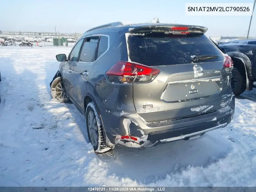 5N1AT2MV2LC790526 2020 Nissan Rogue S/Sl/Sv