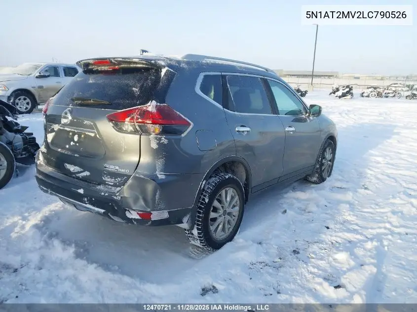 5N1AT2MV2LC790526 2020 Nissan Rogue S/Sl/Sv
