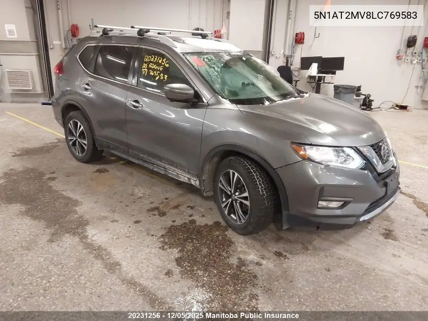 5N1AT2MV8LC769583 2020 Nissan Rogue S
