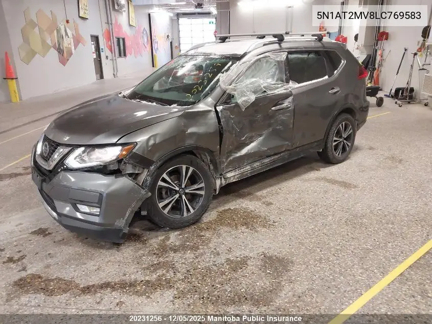 5N1AT2MV8LC769583 2020 Nissan Rogue S