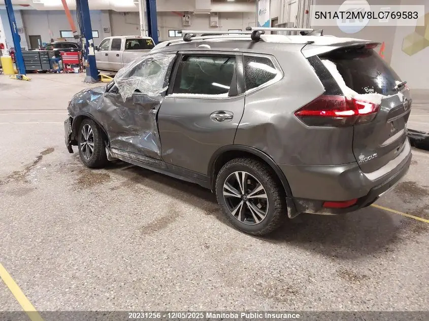 5N1AT2MV8LC769583 2020 Nissan Rogue S