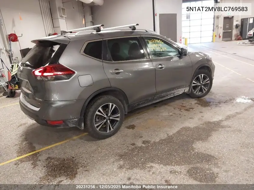 5N1AT2MV8LC769583 2020 Nissan Rogue S
