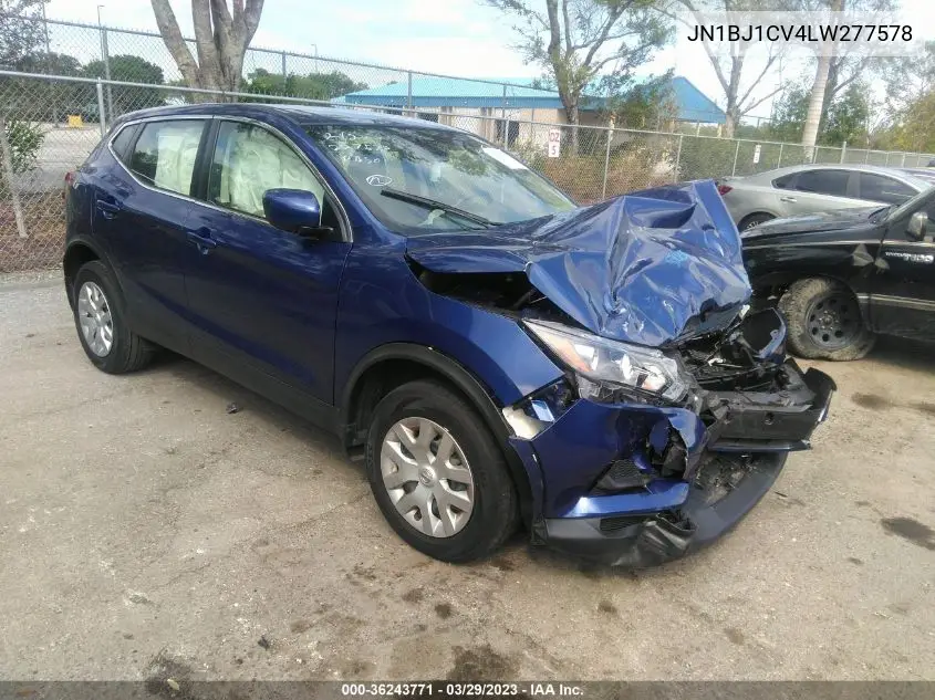 JN1BJ1CV4LW277578 2020 Nissan Rogue Sport S Fwd Xtronic Cvt