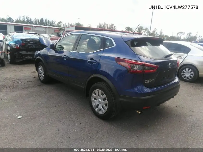 JN1BJ1CV4LW277578 2020 Nissan Rogue Sport S Fwd Xtronic Cvt
