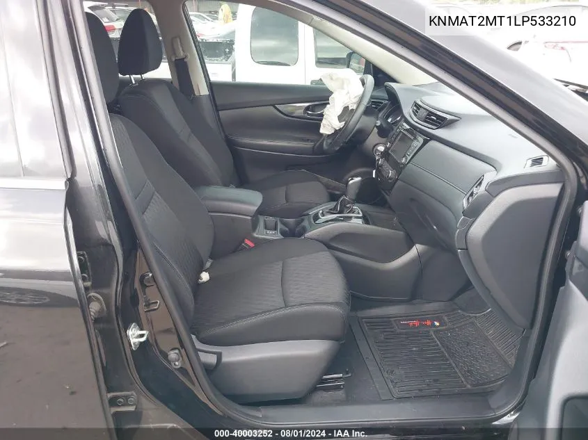 KNMAT2MT1LP533210 2020 Nissan Rogue S Fwd