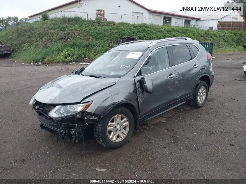 JN8AT2MVXLW121444 2020 Nissan Rogue Sv Intelligent Awd