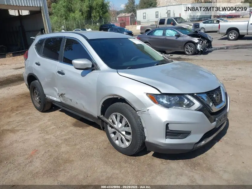 JN8AT2MT3LW004299 2020 Nissan Rogue S Fwd