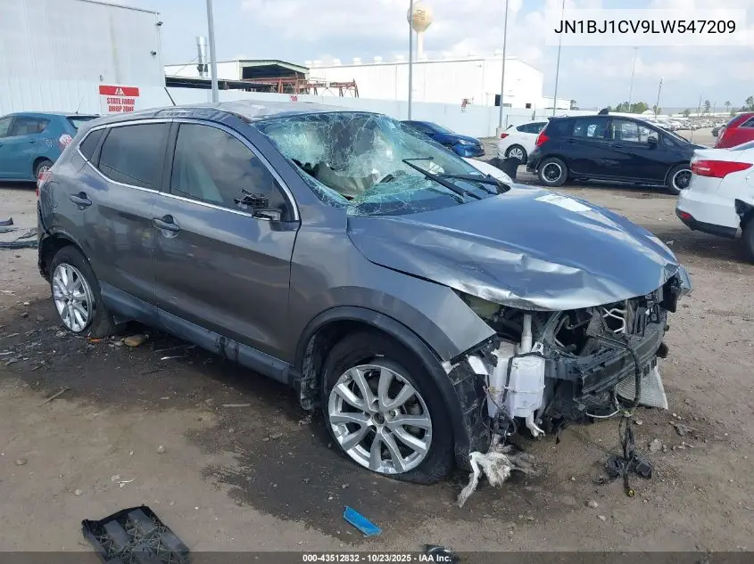 JN1BJ1CV9LW547209 2020 Nissan Rogue Sport S Fwd Xtronic Cvt