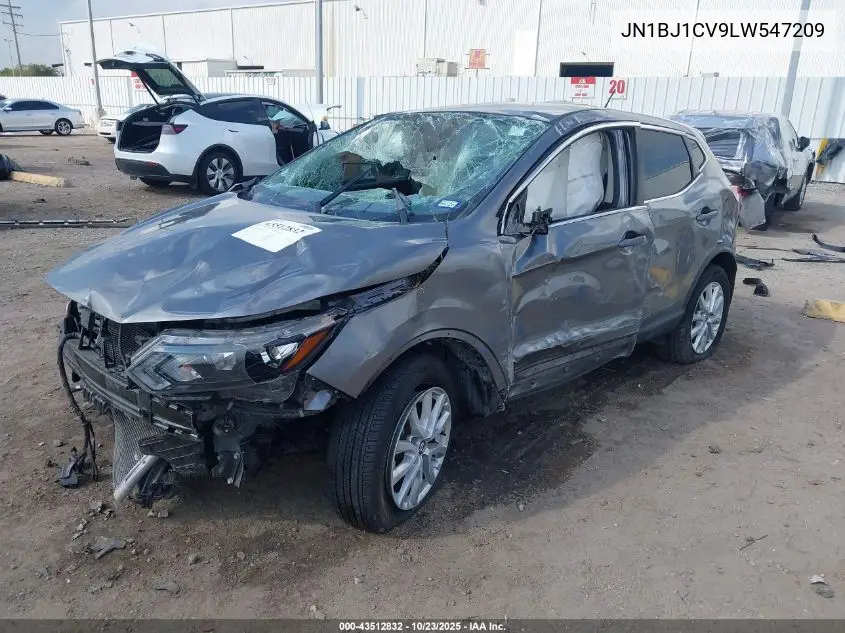 JN1BJ1CV9LW547209 2020 Nissan Rogue Sport S Fwd Xtronic Cvt