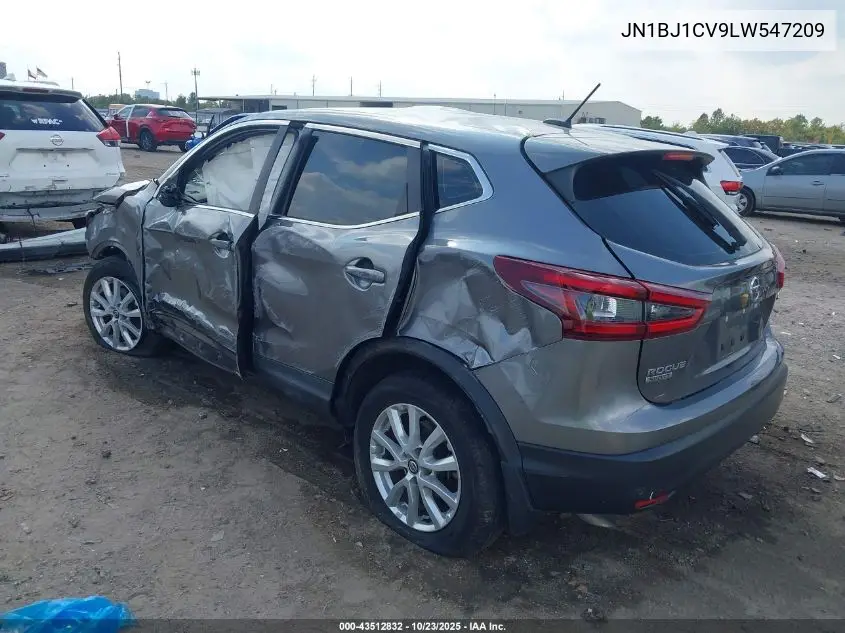 JN1BJ1CV9LW547209 2020 Nissan Rogue Sport S Fwd Xtronic Cvt