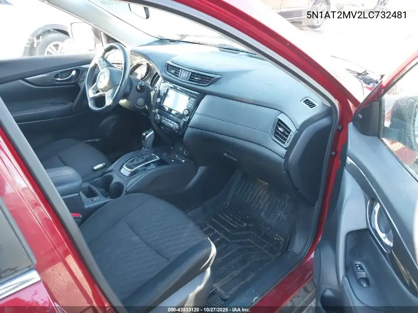 5N1AT2MV2LC732481 2020 Nissan Rogue Sv Intelligent Awd