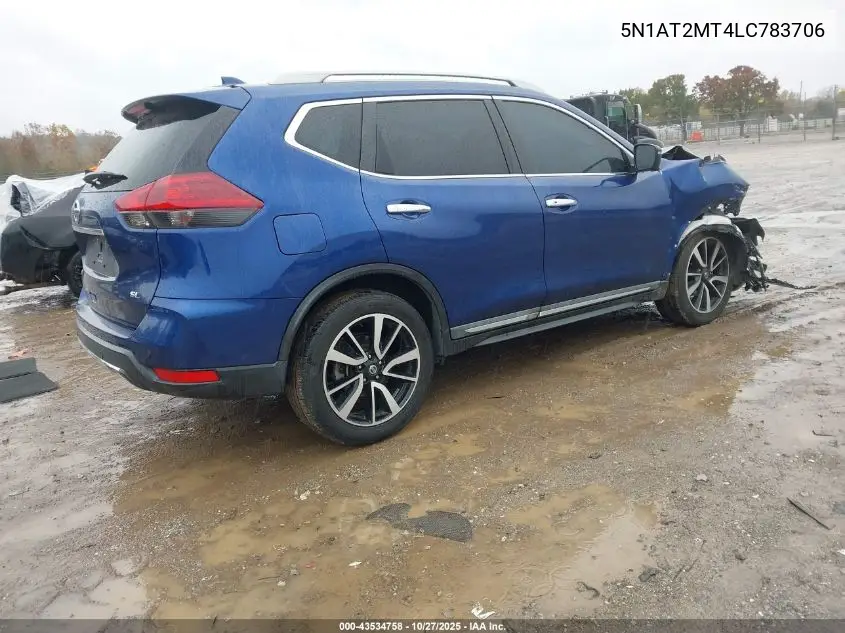 5N1AT2MT4LC783706 2020 Nissan Rogue S/Sl/Sv