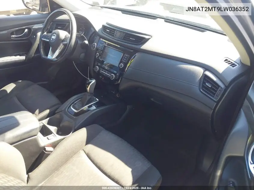 JN8AT2MT9LW036352 2020 Nissan Rogue Sv Fwd