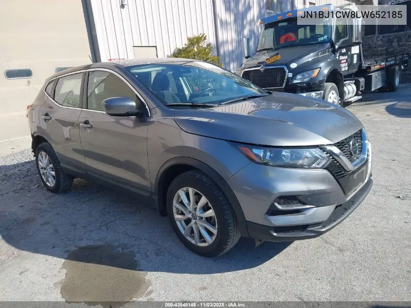 JN1BJ1CW8LW652185 2020 Nissan Rogue Sport S Awd Xtronic Cvt