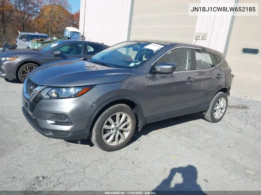 JN1BJ1CW8LW652185 2020 Nissan Rogue Sport S Awd Xtronic Cvt
