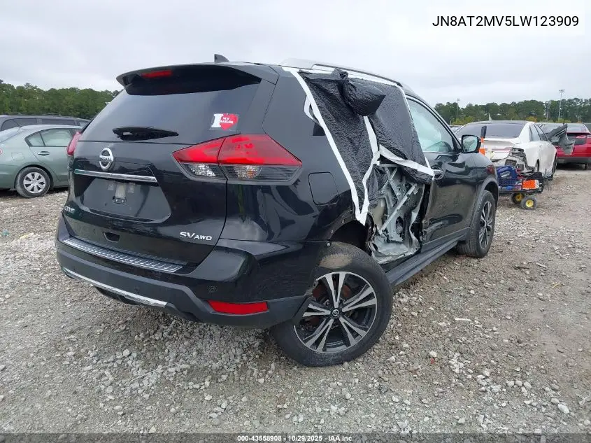JN8AT2MV5LW123909 2020 Nissan Rogue Sv Intelligent Awd