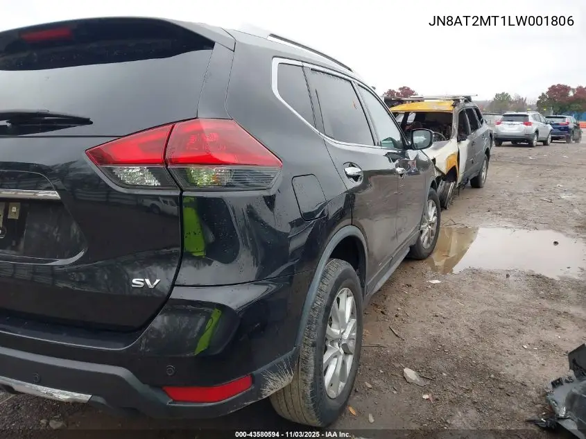 JN8AT2MT1LW001806 2020 Nissan Rogue Sv Fwd