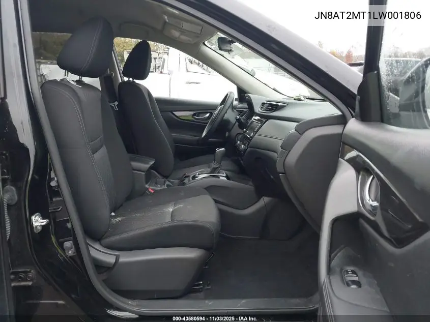 JN8AT2MT1LW001806 2020 Nissan Rogue Sv Fwd