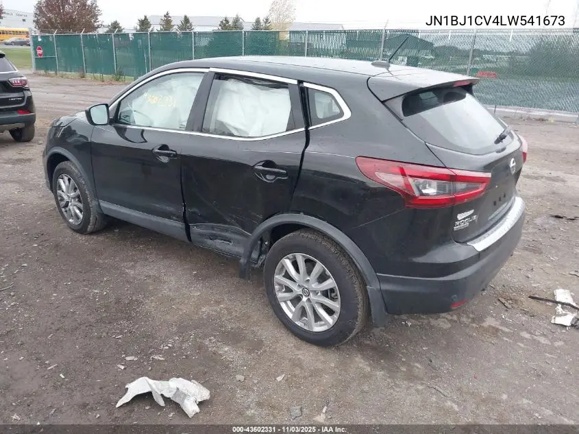 JN1BJ1CV4LW541673 2020 Nissan Rogue Sport S Fwd Xtronic Cvt