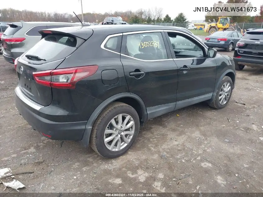 JN1BJ1CV4LW541673 2020 Nissan Rogue Sport S Fwd Xtronic Cvt