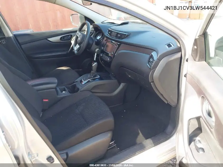 JN1BJ1CV3LW544421 2020 Nissan Rogue Sport S Fwd Xtronic Cvt