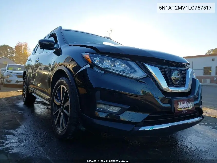 5N1AT2MV1LC757517 2020 Nissan Rogue Sl Intelligent Awd