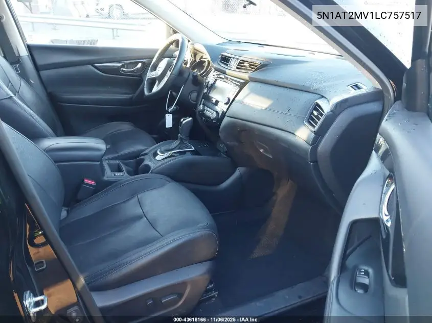 5N1AT2MV1LC757517 2020 Nissan Rogue Sl Intelligent Awd