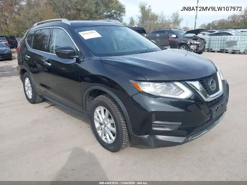 JN8AT2MV9LW107972 2020 Nissan Rogue Sv Intelligent Awd