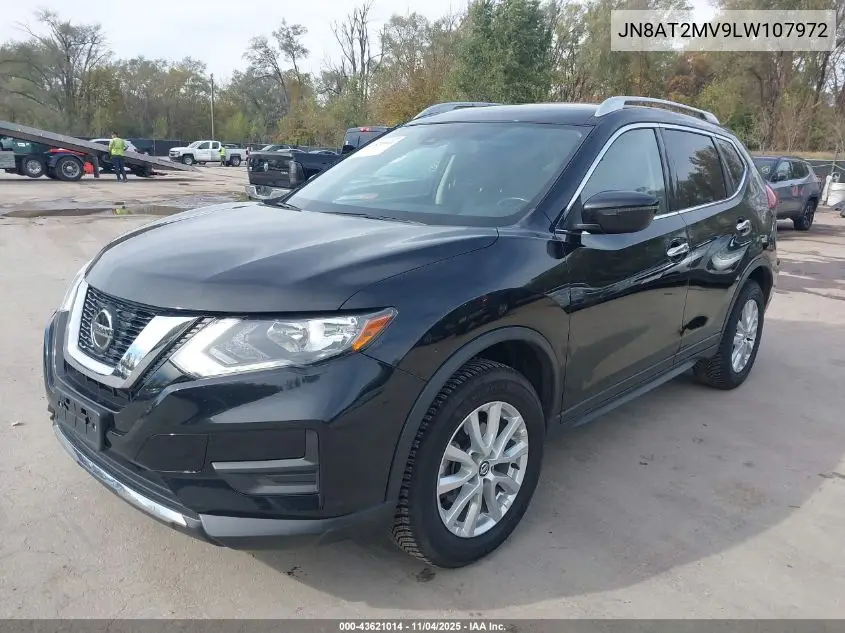 JN8AT2MV9LW107972 2020 Nissan Rogue Sv Intelligent Awd